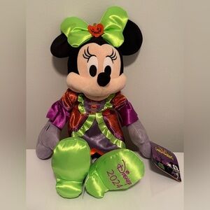 Disney Store Halloween 2024 Minnie Mouse Plush